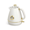 Retro-Themed Thermometer Display Electric Kettle with Instant Boiling Function 1850W SUS304 LED 2.0L Non-BPA Automatic Shut-off & Dry Cooking Protecti