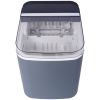 Ice Maker Countertop, Portable Ice Machine, Self-Cleaning Ice Makers with Basket and Scoop, 9 Cubes in 6 Mins, 26 lbs per Day, Ideal for Home, Kitchen
